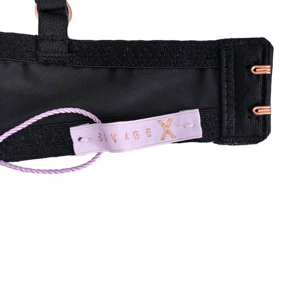 🚨Savage X Fenty NEW Size Medium Tagged by Savage High Neck Bralette Rihanna - Picture 6 of 8